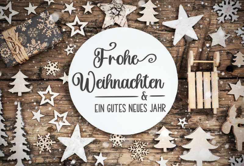 Frohe Weihnachten und ein glückliches neues Jahr!